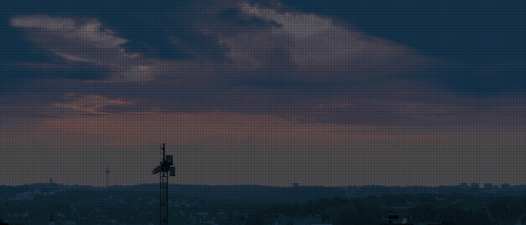 Timelapse der Wuppertaler Skyline bei Sonnenuntergang 